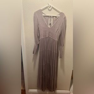 Free people tiered gauze maxi